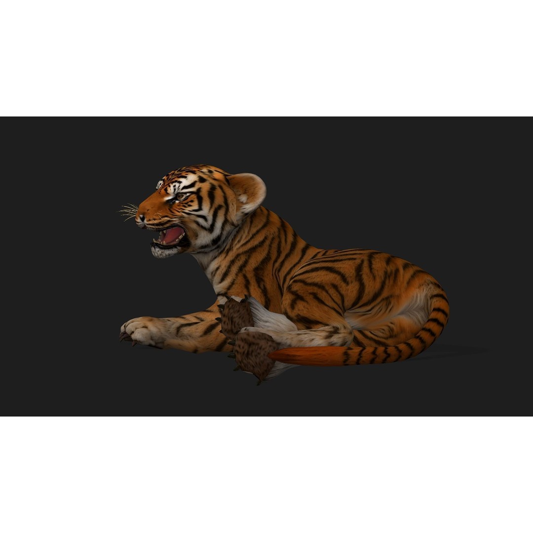 Animals World 3D Model – Rigged PBR Characters for Animation, FBX - View 79
