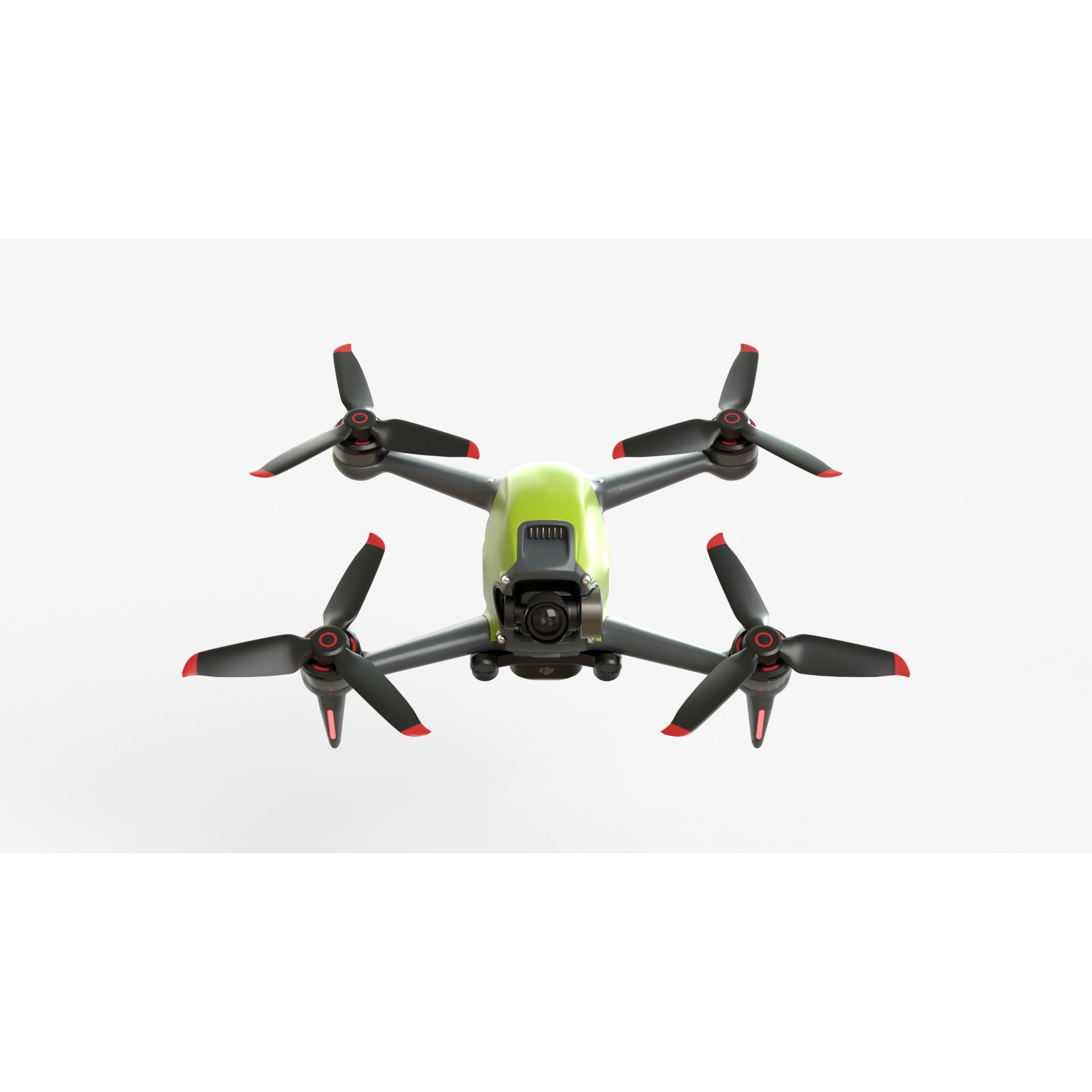 DJI FPV 2024 Drone - Game-Ready 3D Model - View 5