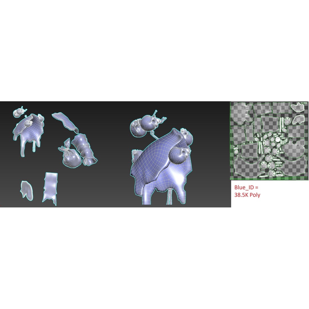 Mountain King Ogre 3D Model – Low Poly Game Asset, FBX