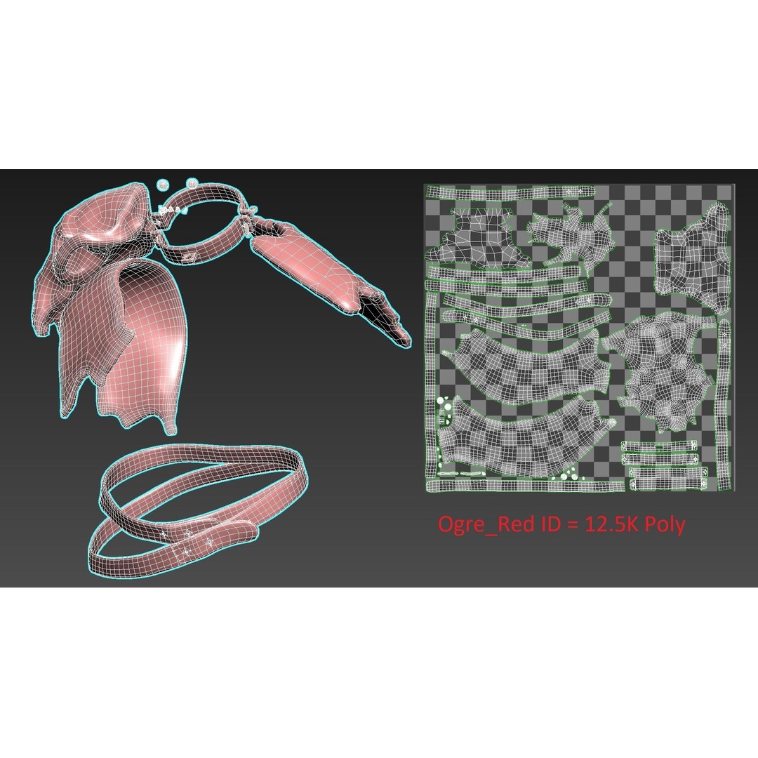 Mountain King Ogre 3D Model – Low Poly Game Asset, FBX - View 13