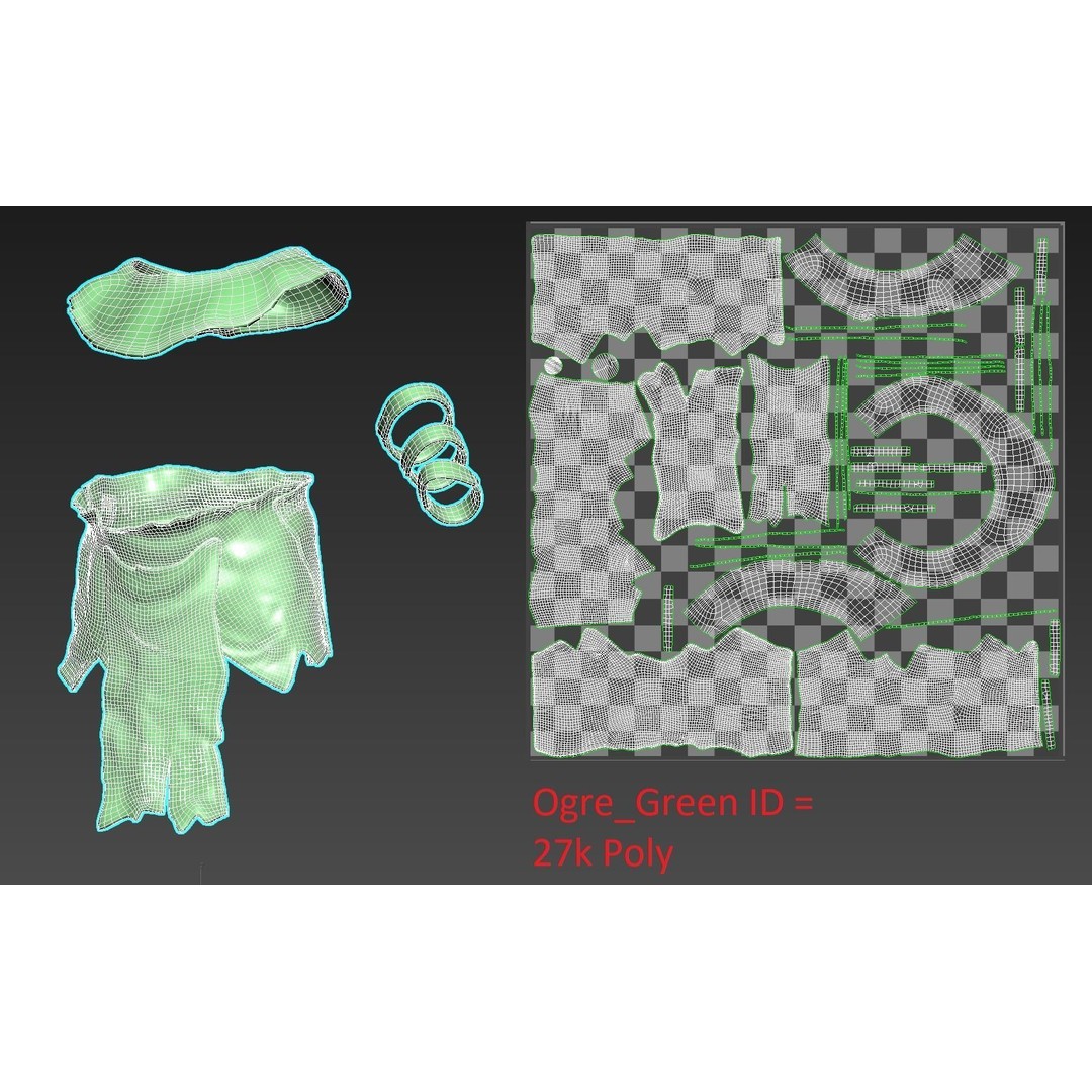 Mountain King Ogre 3D Model – Low Poly Game Asset, FBX - View 14