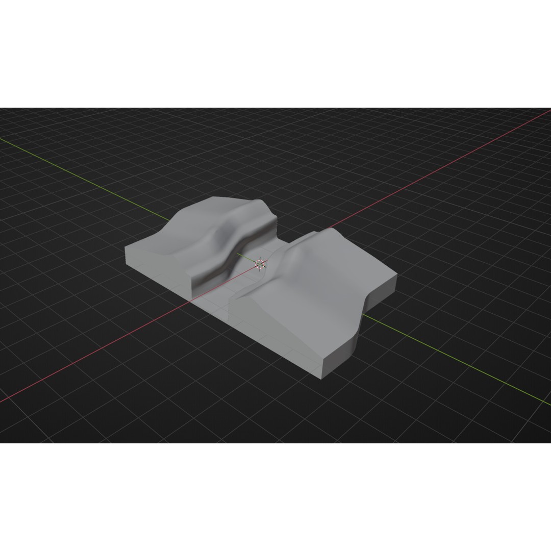 Ukraine Trenches 3D Model – Low Poly Military Asset, FBX