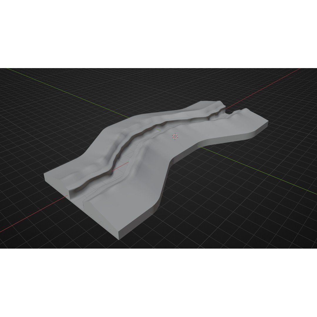 Ukraine Trenches 3D Model – Low Poly Military Asset, FBX - View 13