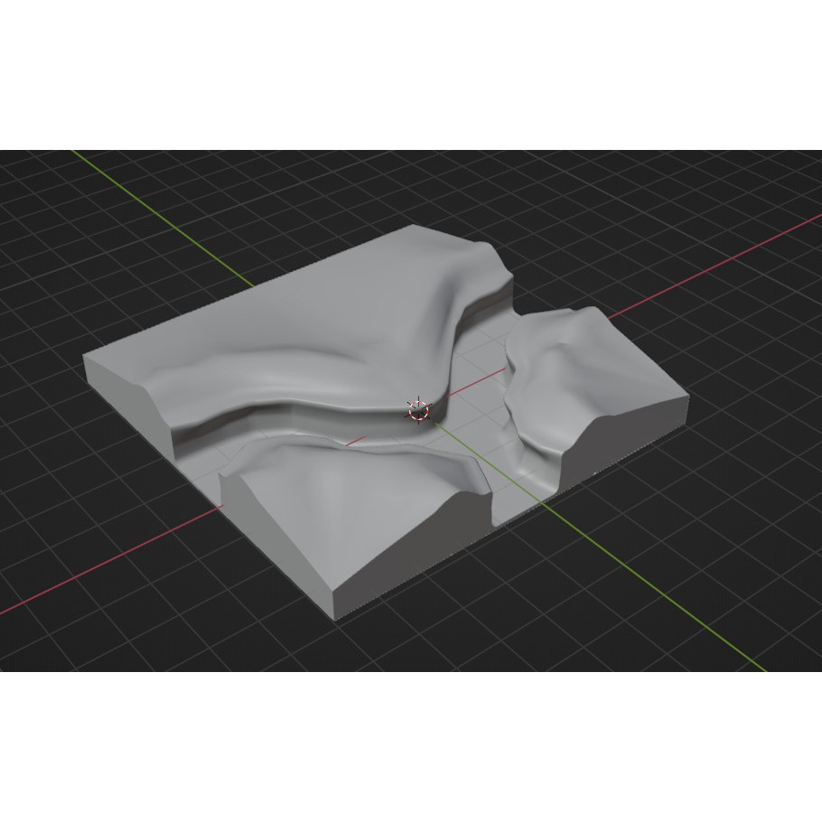 Ukraine Trenches 3D Model – Low Poly Military Asset, FBX - View 3