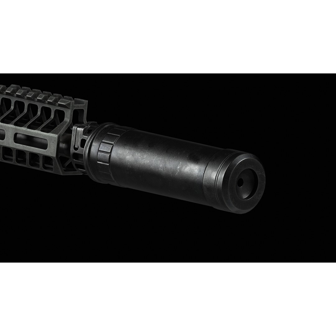 AR 15 SLR 3D Model – Low Poly Game Ready Asset, FBX, OBJ, Blender - View 22