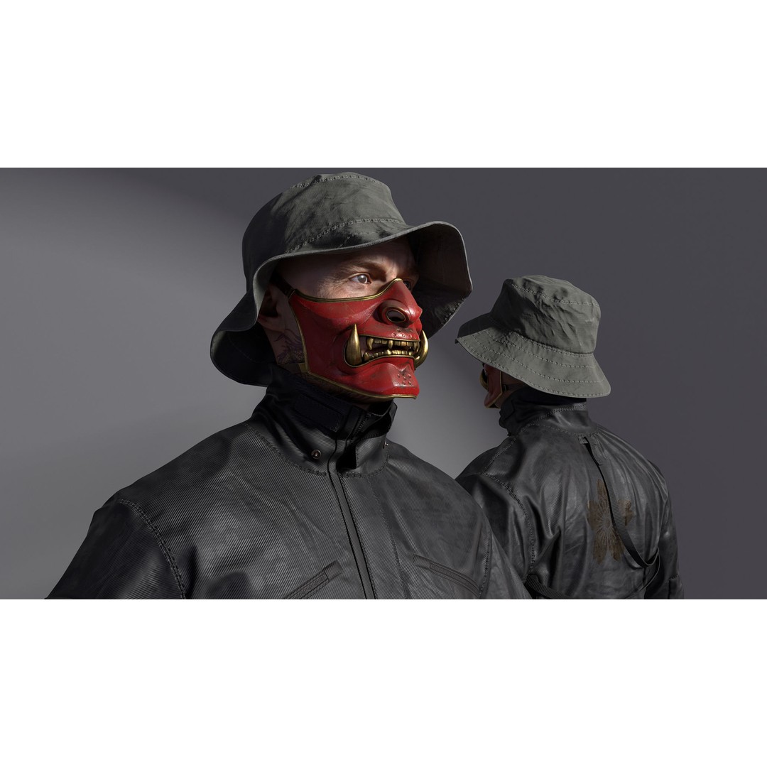 Soldier 3D Model – Low Poly Character, Game Ready, FBX - View 4