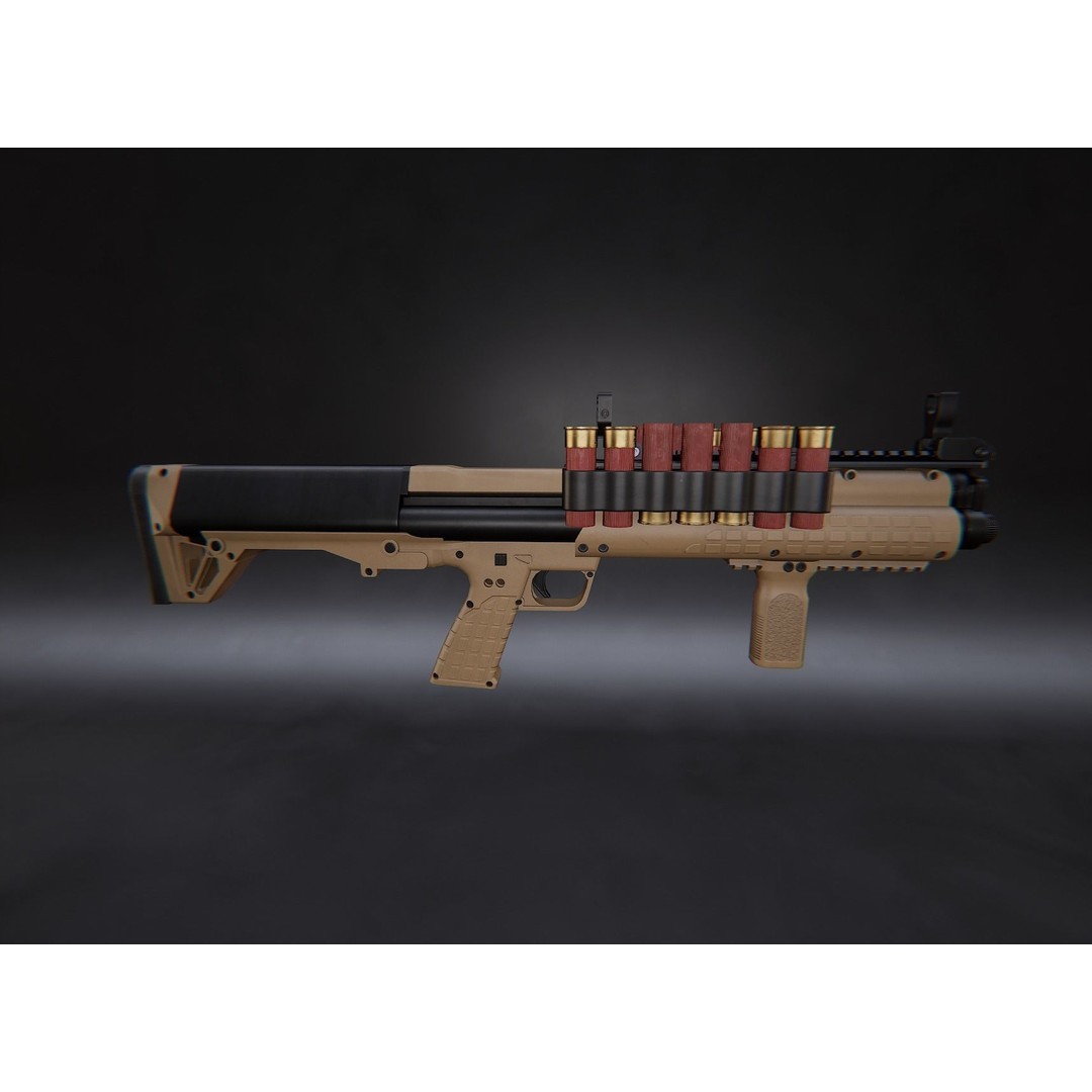 AAA Weapon Pack 3D Model – Game Ready Low Poly PBR Asset, FBX - View 103