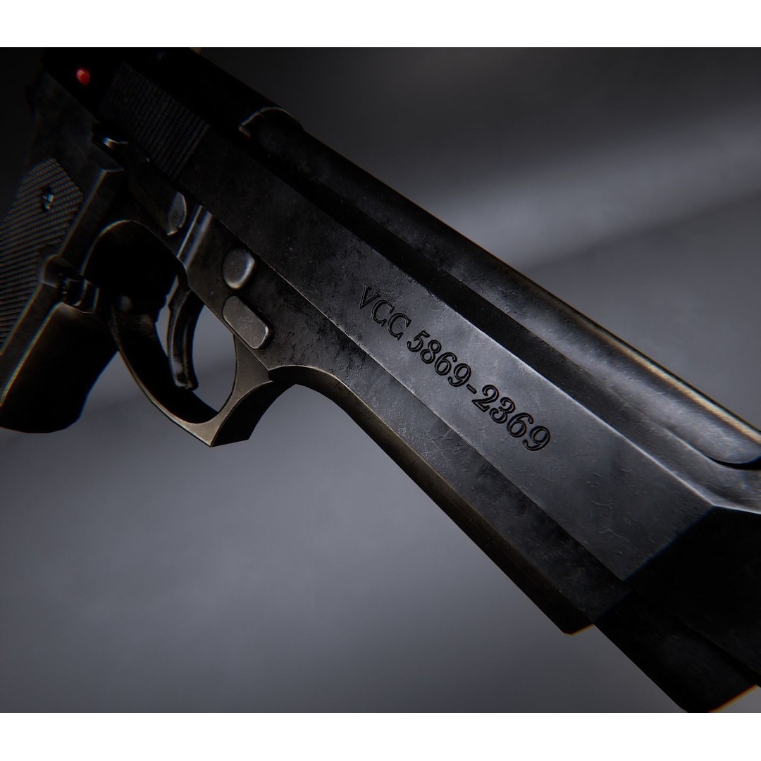 AAA Weapon Pack 3D Model – Game Ready Low Poly PBR Asset, FBX - View 110