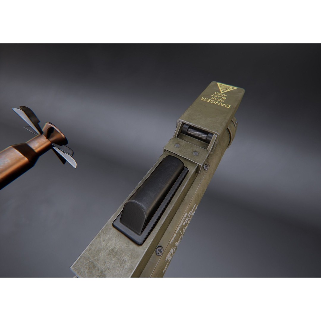 AAA Weapon Pack 3D Model – Game Ready Low Poly PBR Asset, FBX - View 119
