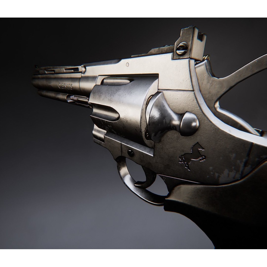 AAA Weapon Pack 3D Model – Game Ready Low Poly PBR Asset, FBX - View 120