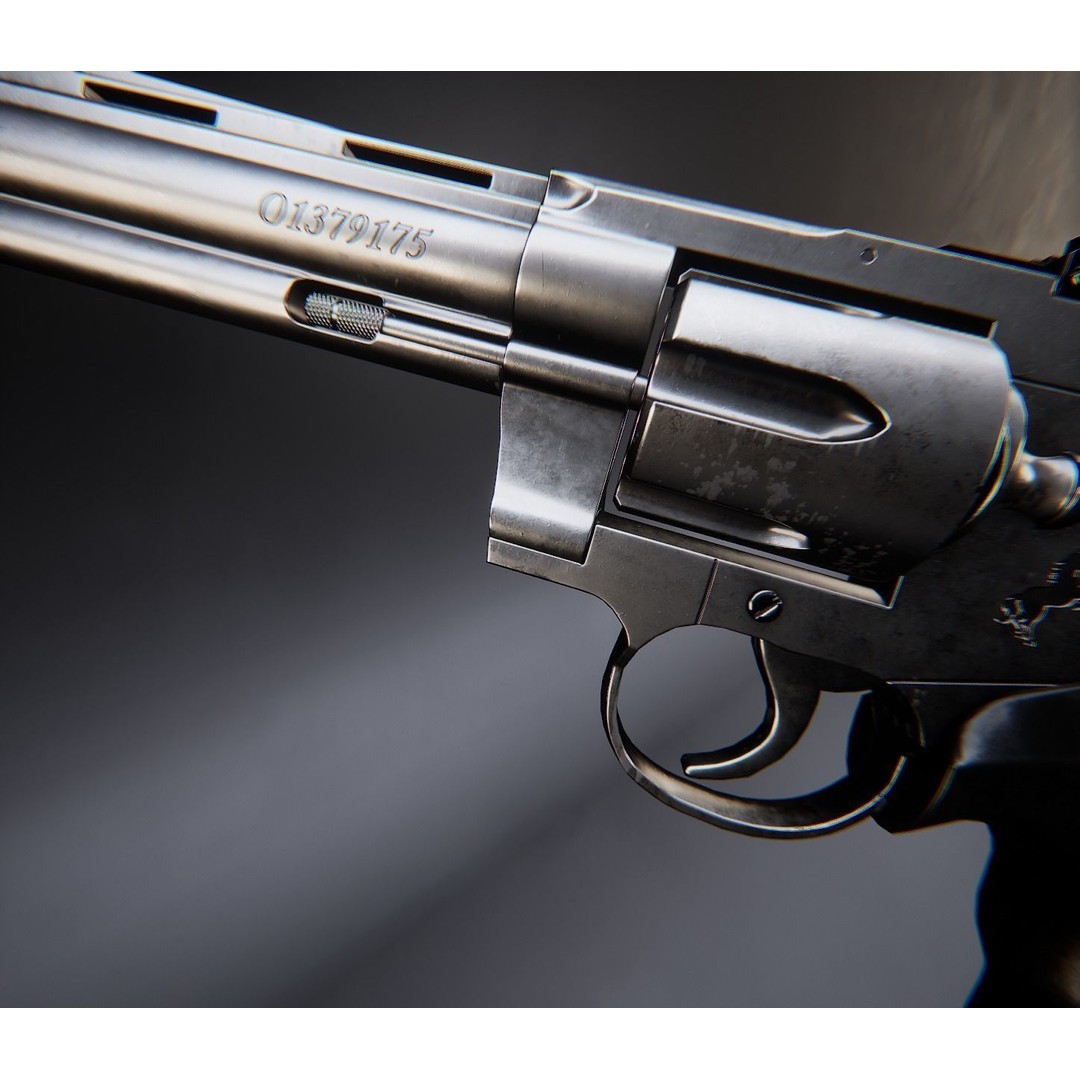 AAA Weapon Pack 3D Model – Game Ready Low Poly PBR Asset, FBX - View 121