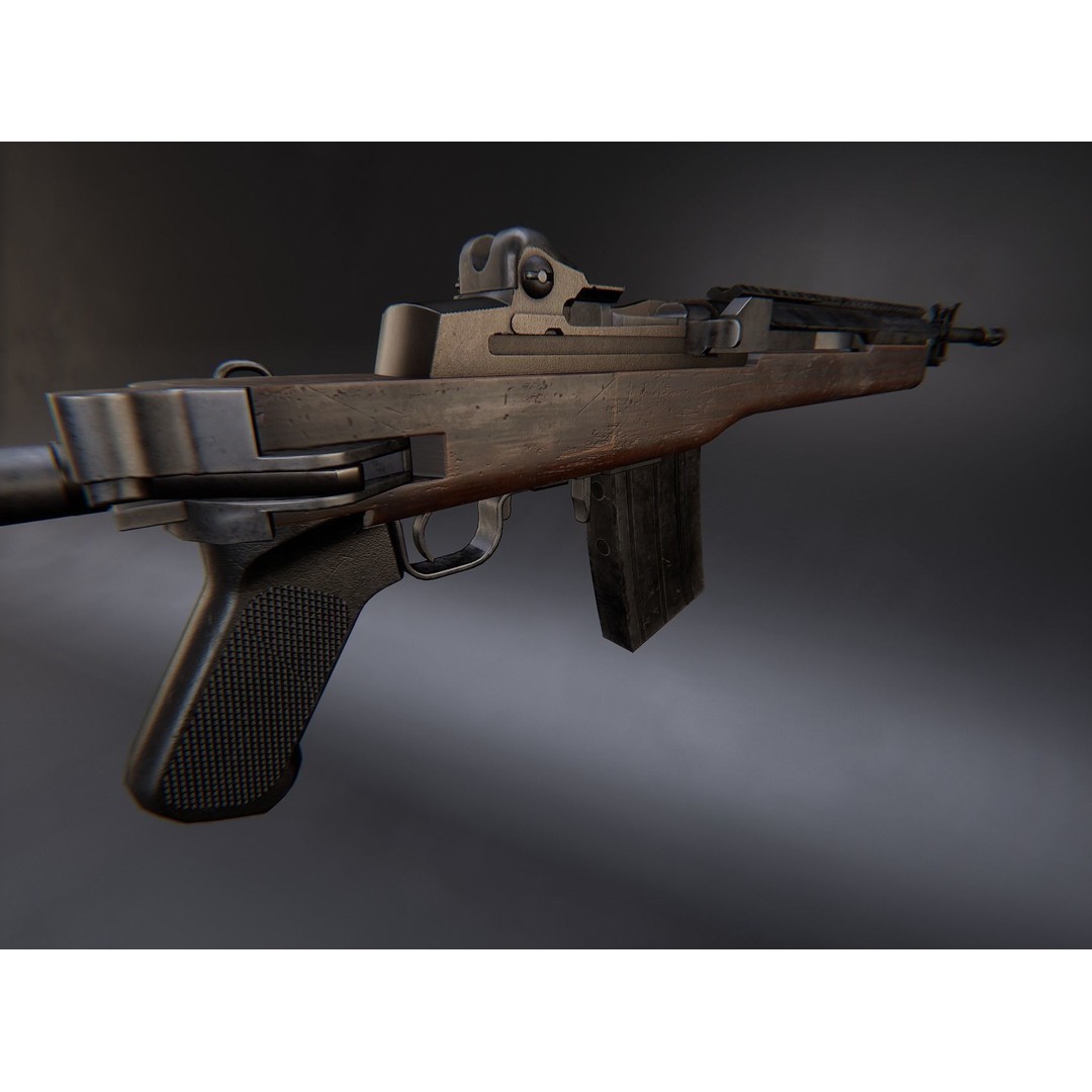 AAA Weapon Pack 3D Model – Game Ready Low Poly PBR Asset, FBX - View 126