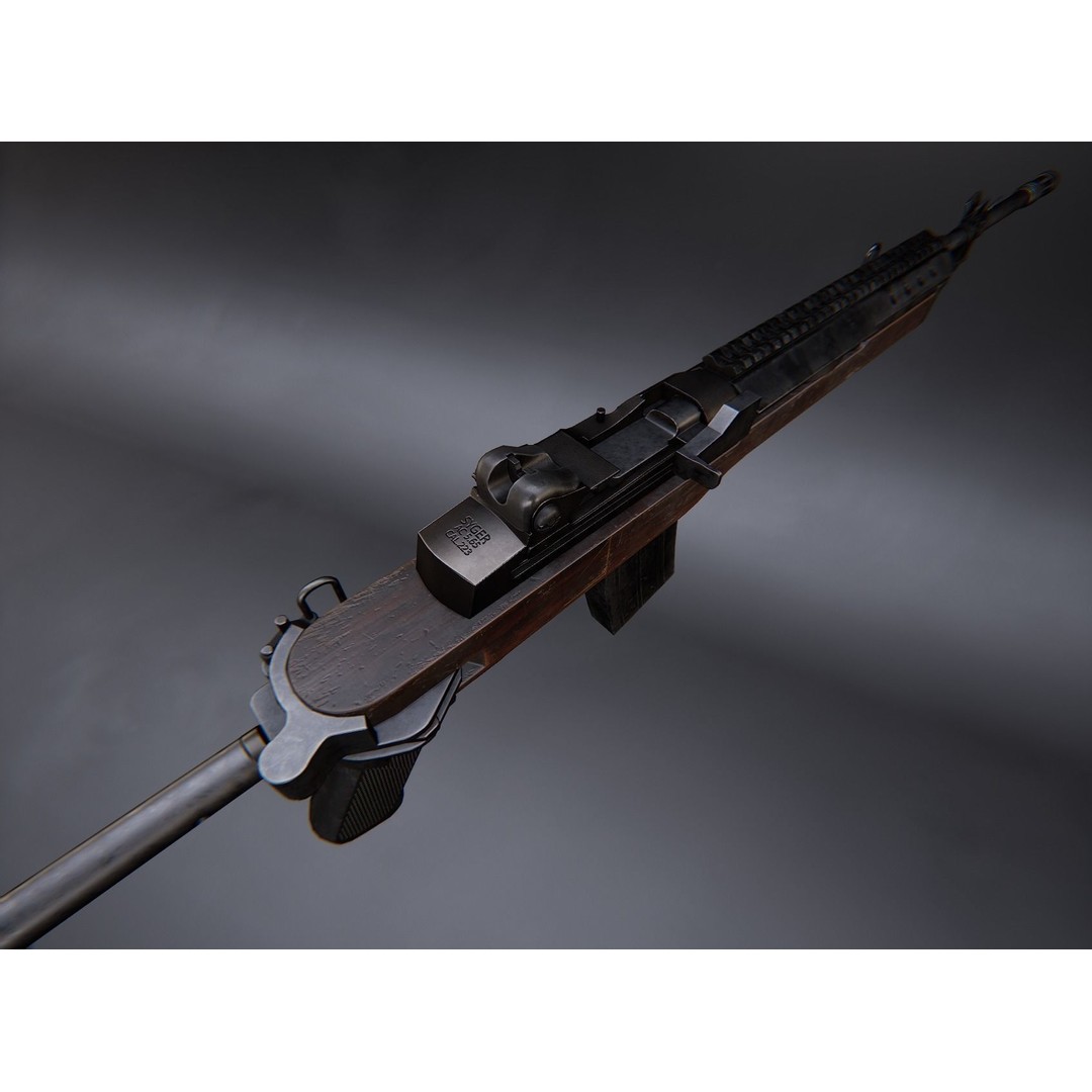 AAA Weapon Pack 3D Model – Game Ready Low Poly PBR Asset, FBX - View 127