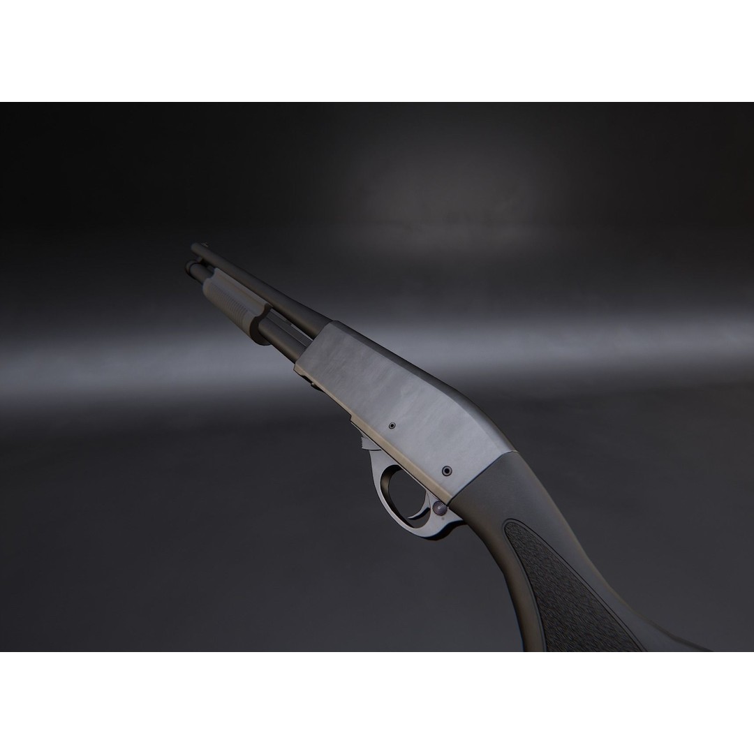 AAA Weapon Pack 3D Model – Game Ready Low Poly PBR Asset, FBX - View 134