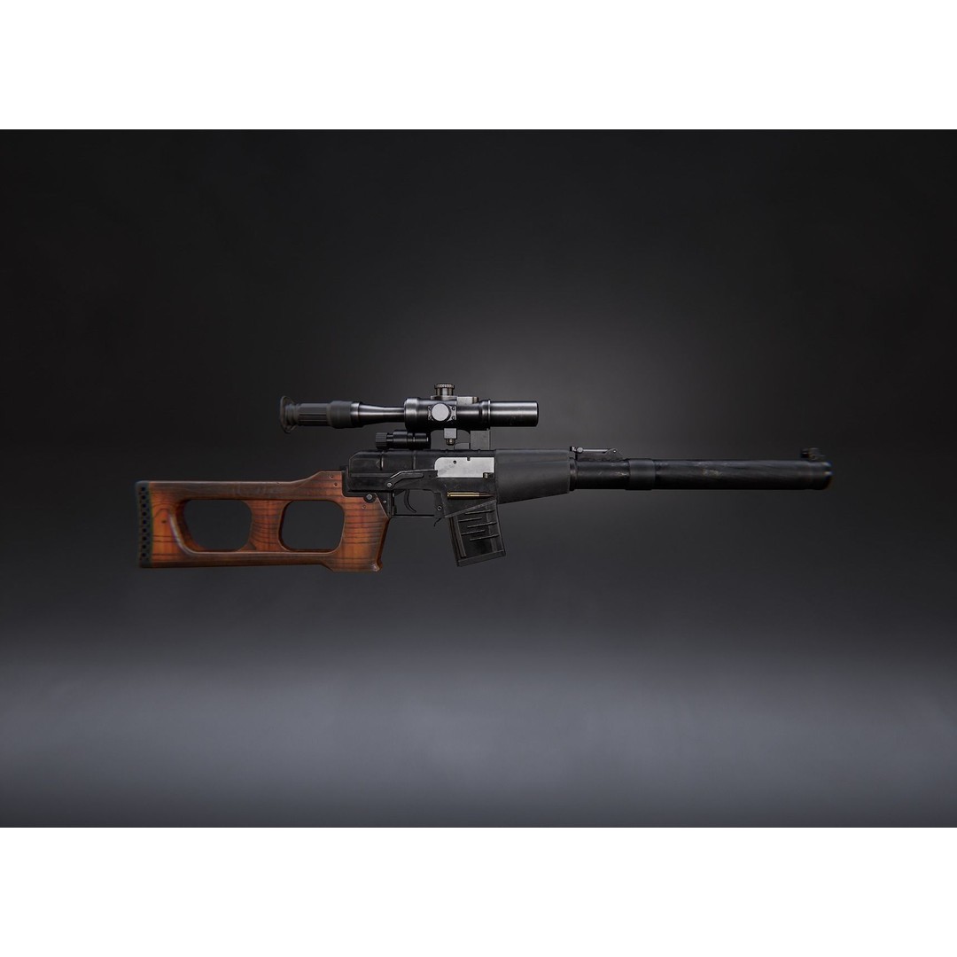 AAA Weapon Pack 3D Model – Game Ready Low Poly PBR Asset, FBX - View 137