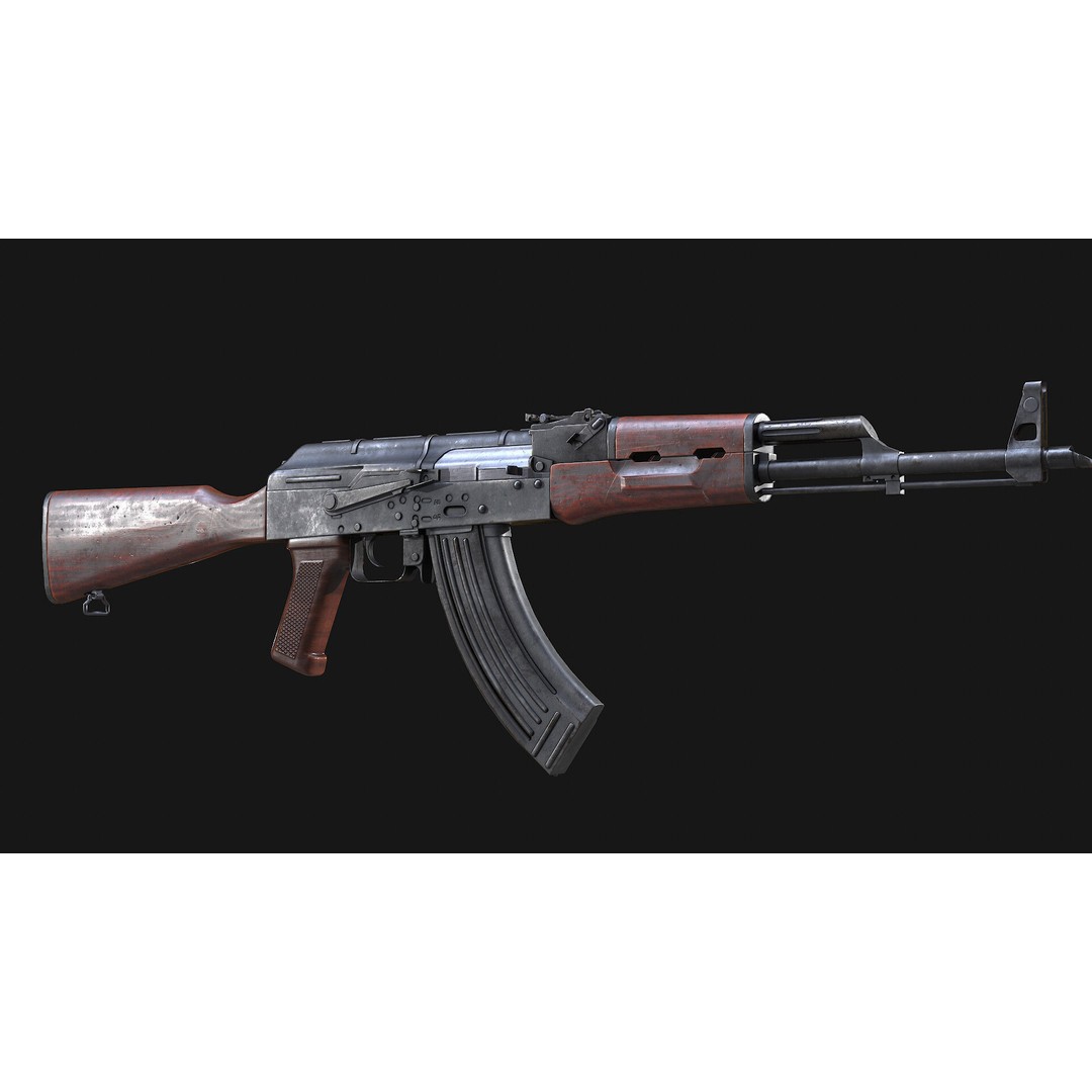AAA Weapon Pack 3D Model – Game Ready Low Poly PBR Asset, FBX - View 15
