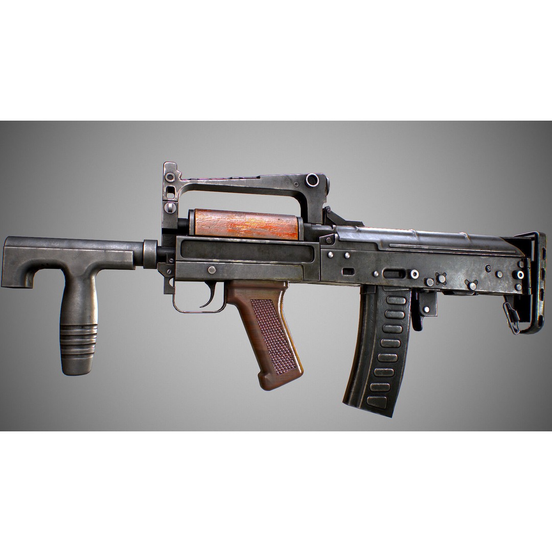 AAA Weapon Pack 3D Model – Game Ready Low Poly PBR Asset, FBX - View 23