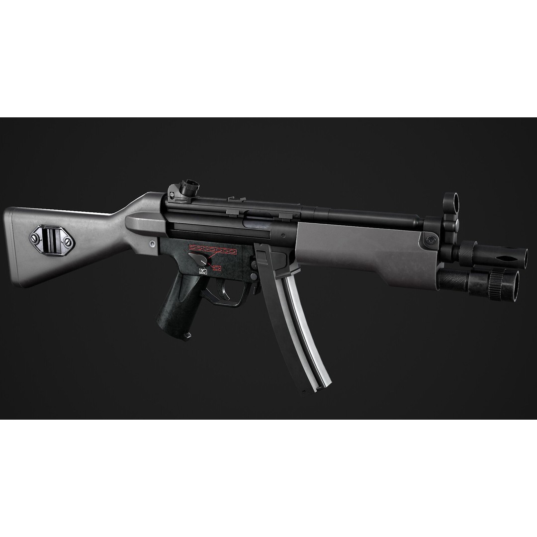 AAA Weapon Pack 3D Model – Game Ready Low Poly PBR Asset, FBX - View 27