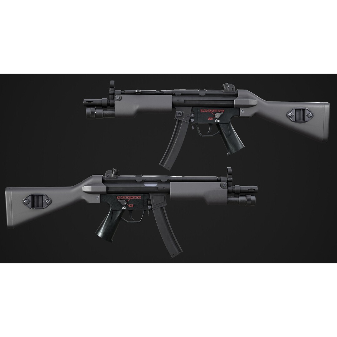 AAA Weapon Pack 3D Model – Game Ready Low Poly PBR Asset, FBX - View 28