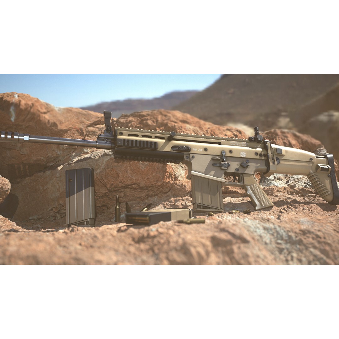AAA Weapon Pack 3D Model – Game Ready Low Poly PBR Asset, FBX - View 31