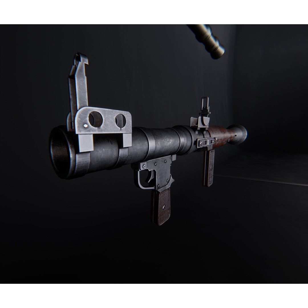 AAA Weapon Pack 3D Model – Game Ready Low Poly PBR Asset, FBX - View 50