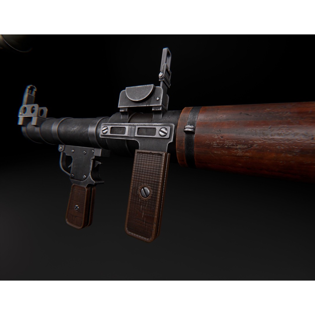 AAA Weapon Pack 3D Model – Game Ready Low Poly PBR Asset, FBX - View 52
