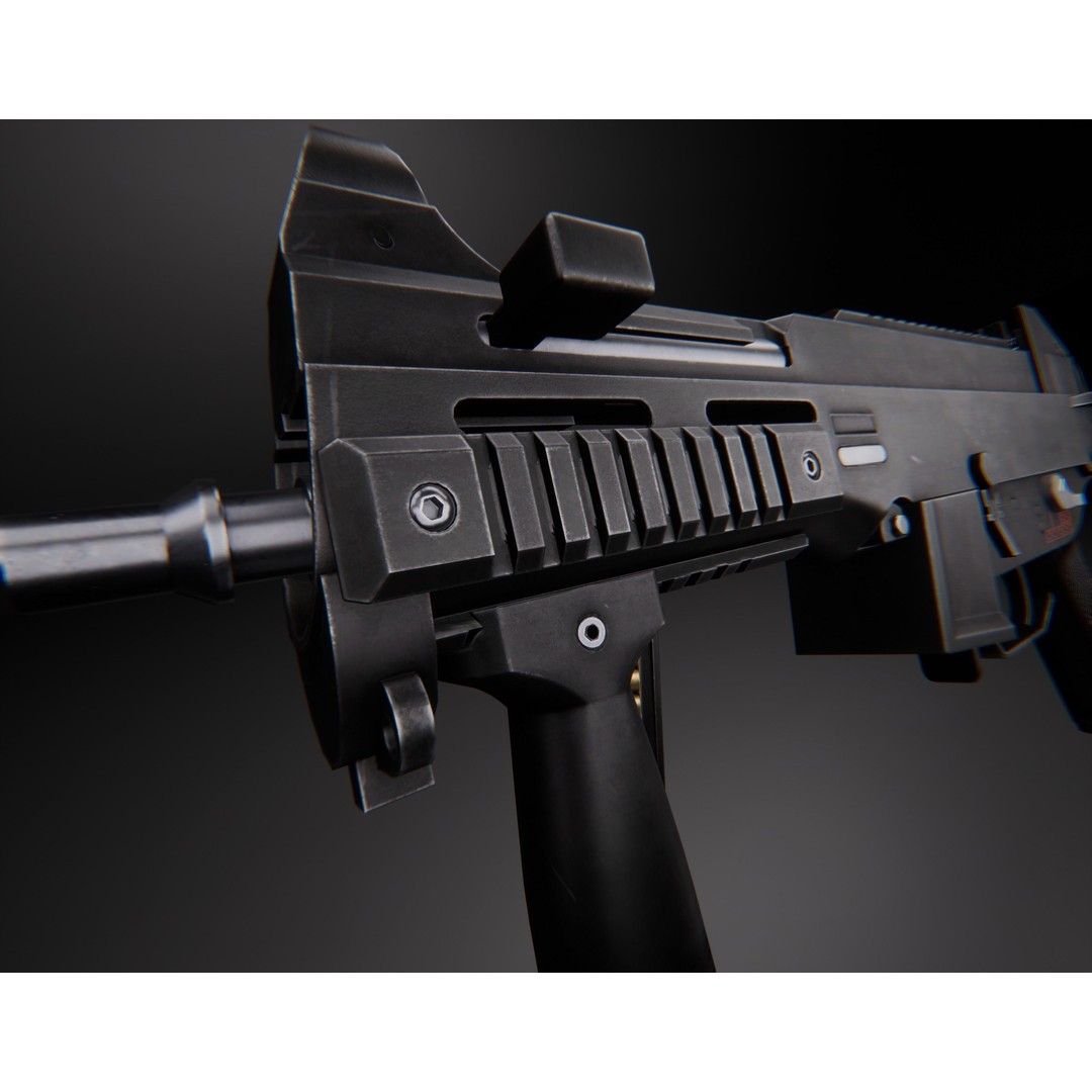 AAA Weapon Pack 3D Model – Game Ready Low Poly PBR Asset, FBX - View 53