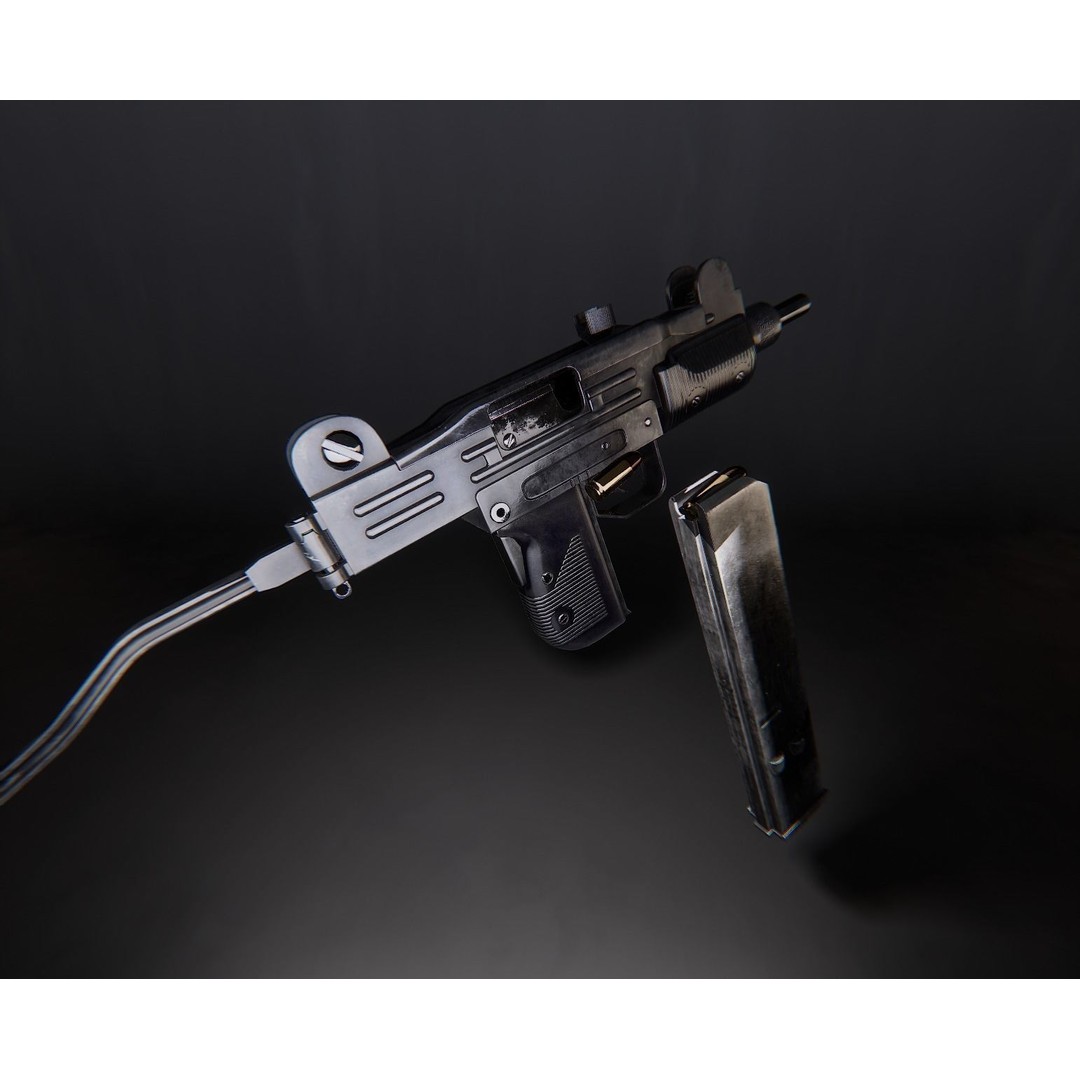 AAA Weapon Pack 3D Model – Game Ready Low Poly PBR Asset, FBX - View 72