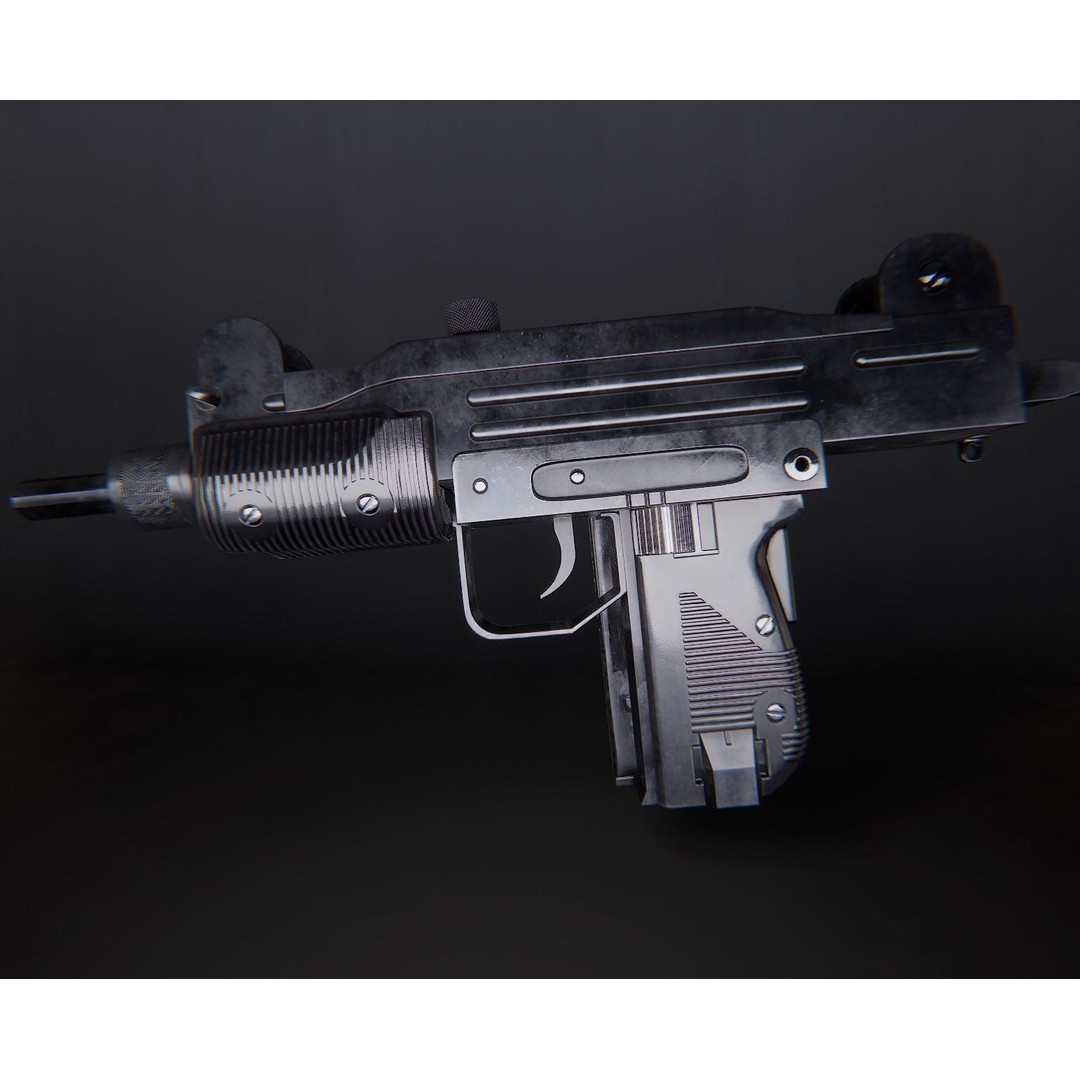AAA Weapon Pack 3D Model – Game Ready Low Poly PBR Asset, FBX - View 74