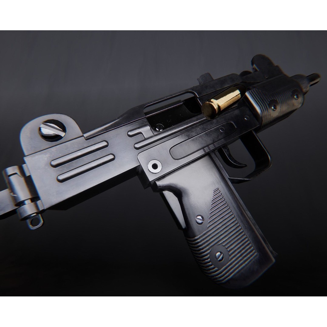 AAA Weapon Pack 3D Model – Game Ready Low Poly PBR Asset, FBX - View 76