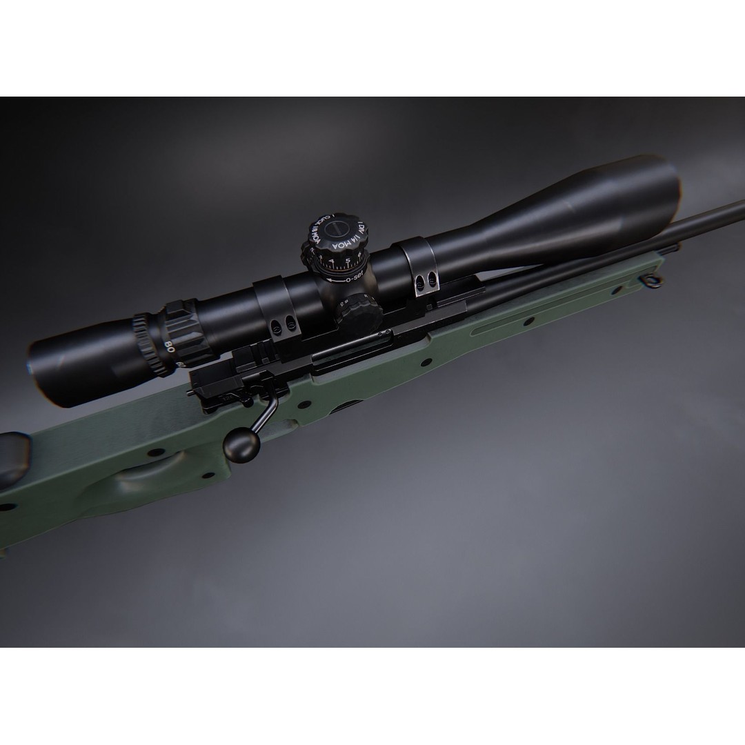 AAA Weapon Pack 3D Model – Game Ready Low Poly PBR Asset, FBX - View 80