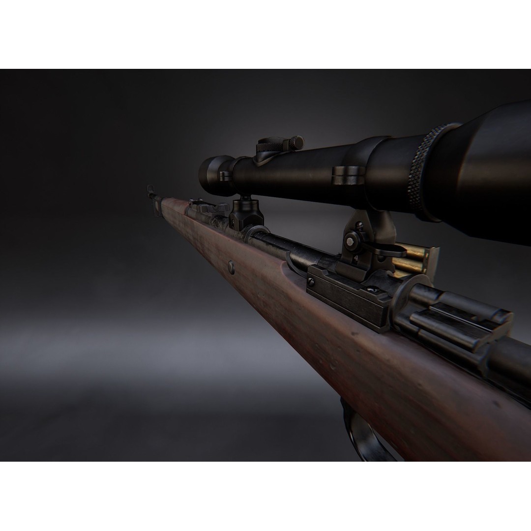 AAA Weapon Pack 3D Model – Game Ready Low Poly PBR Asset, FBX - View 99