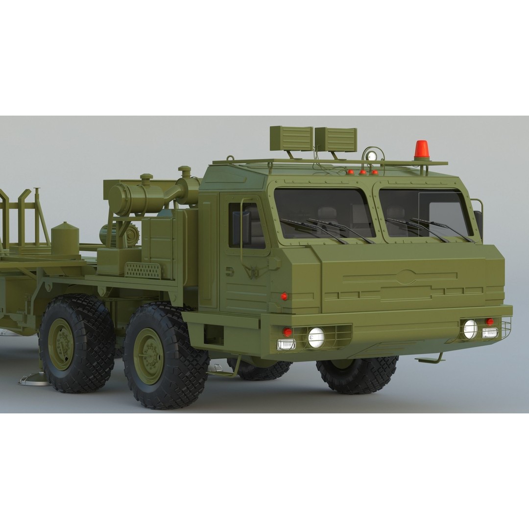 Nebo M RLM-ME VHF-Band 3D Model – High Poly Military Radar Asset, FBX, OBJ - View 14
