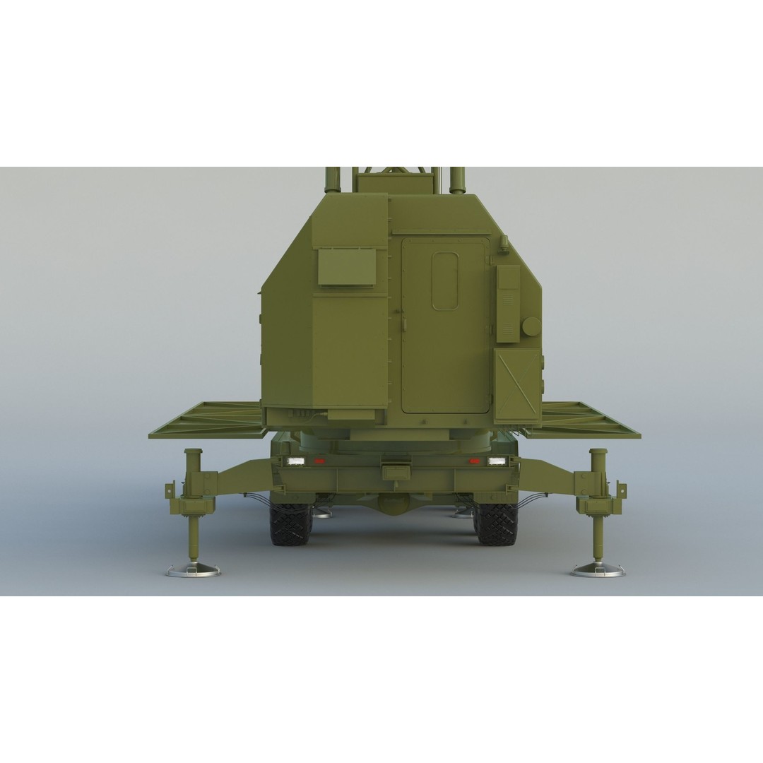 Nebo M RLM-ME VHF-Band 3D Model – High Poly Military Radar Asset, FBX, OBJ - View 17