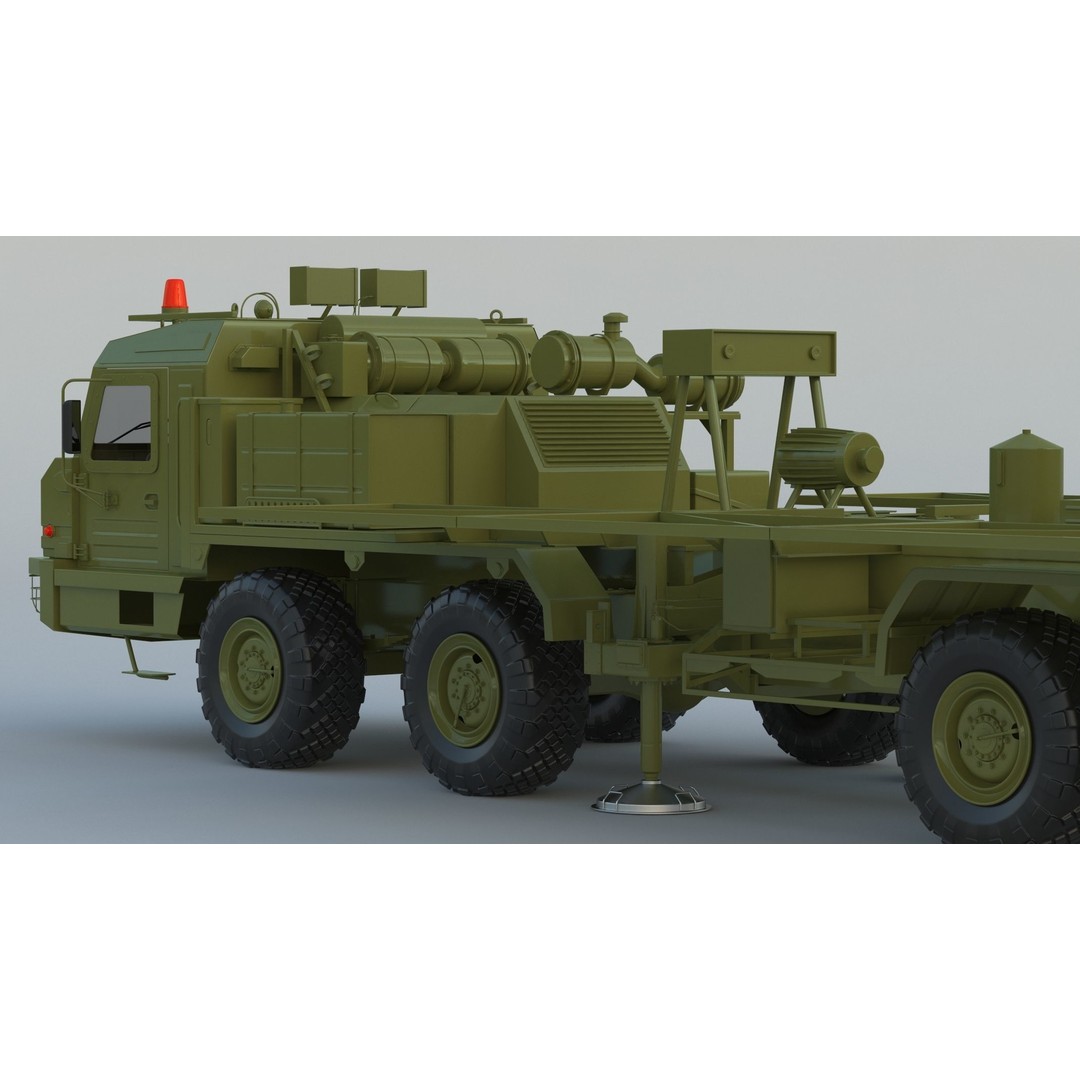 Nebo M RLM-ME VHF-Band 3D Model – High Poly Military Radar Asset, FBX, OBJ - View 18