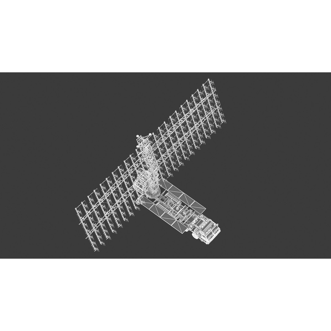 Nebo M RLM-ME VHF-Band 3D Model – High Poly Military Radar Asset, FBX, OBJ - View 31
