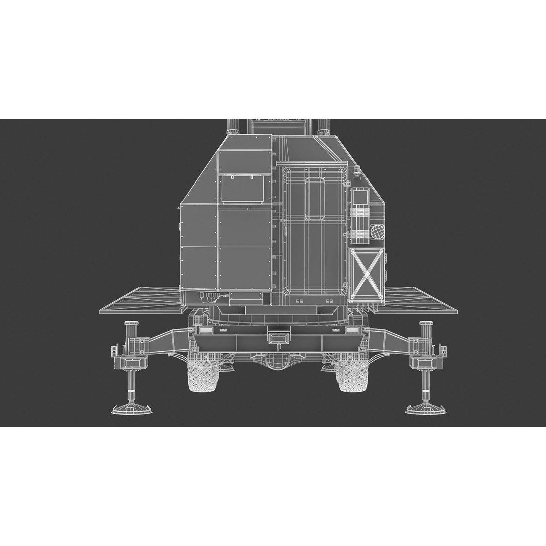 Nebo M RLM-ME VHF-Band 3D Model – High Poly Military Radar Asset, FBX, OBJ - View 37