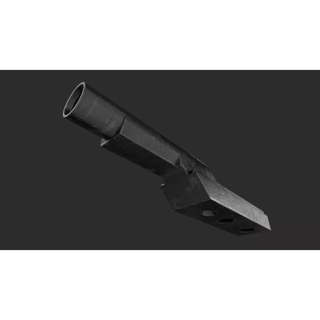 Bolt Carrier 3D Model – High Poly M4/AR15/M16 with PBR Textures - View 18