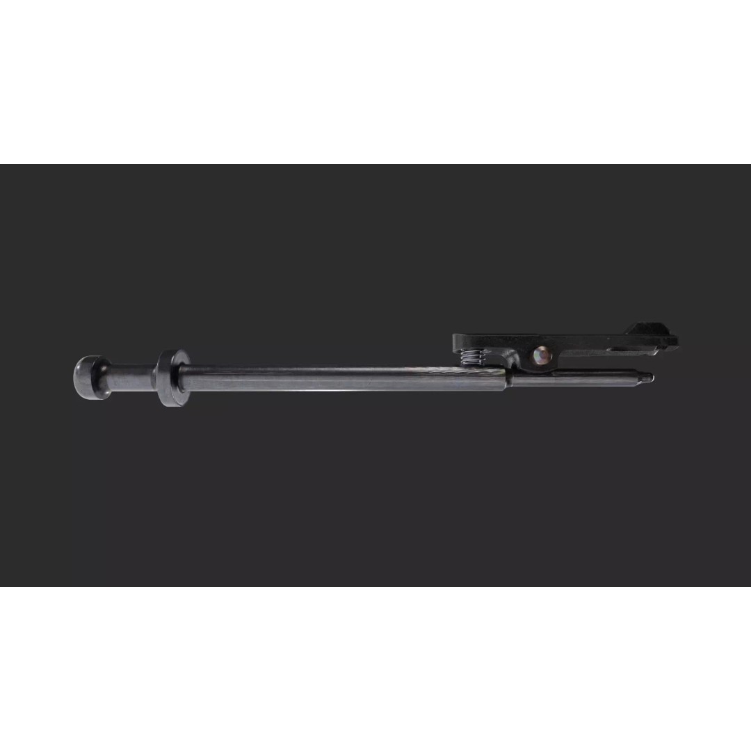 Bolt Carrier 3D Model – High Poly M4/AR15/M16 with PBR Textures - View 22