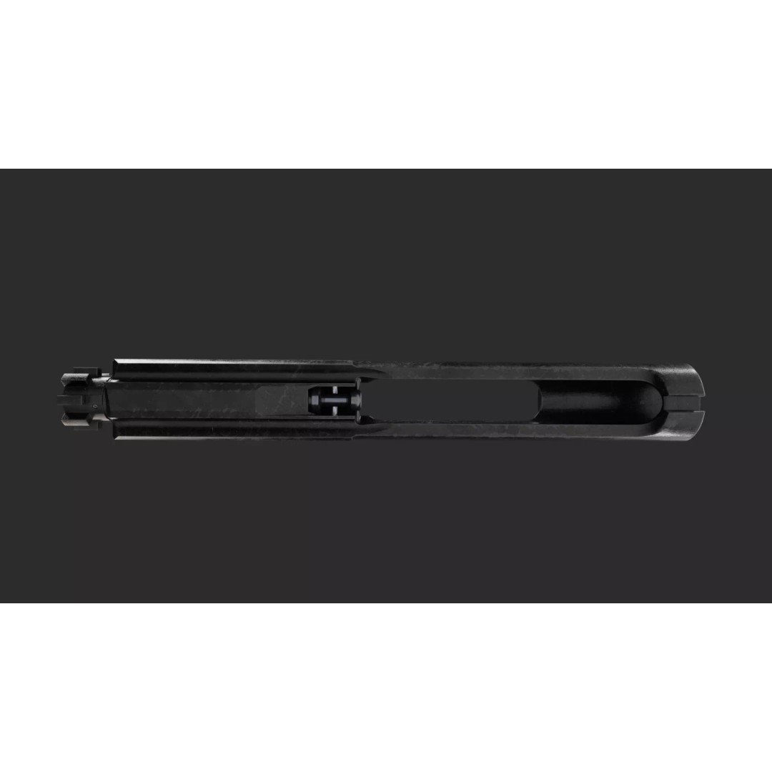 Bolt Carrier 3D Model – High Poly M4/AR15/M16 with PBR Textures - View 8
