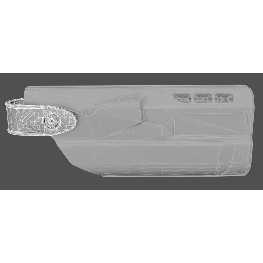 Safariland ALS Holster 3D Model – Low Poly PBR Game Asset, FBX - View 13
