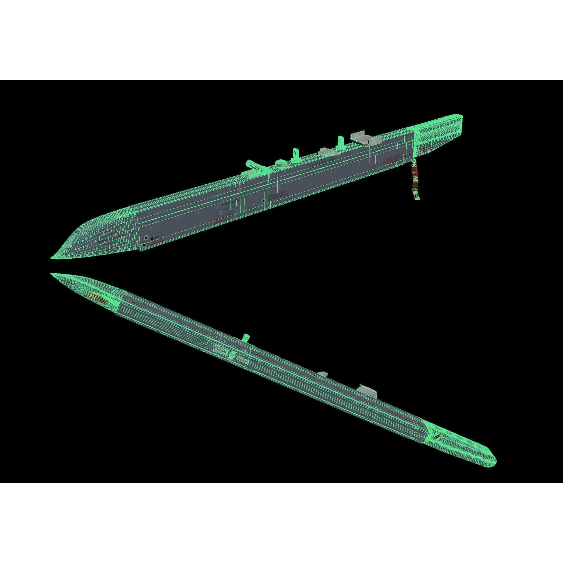 APU-60-I Launcher - High-Detail 3D Model