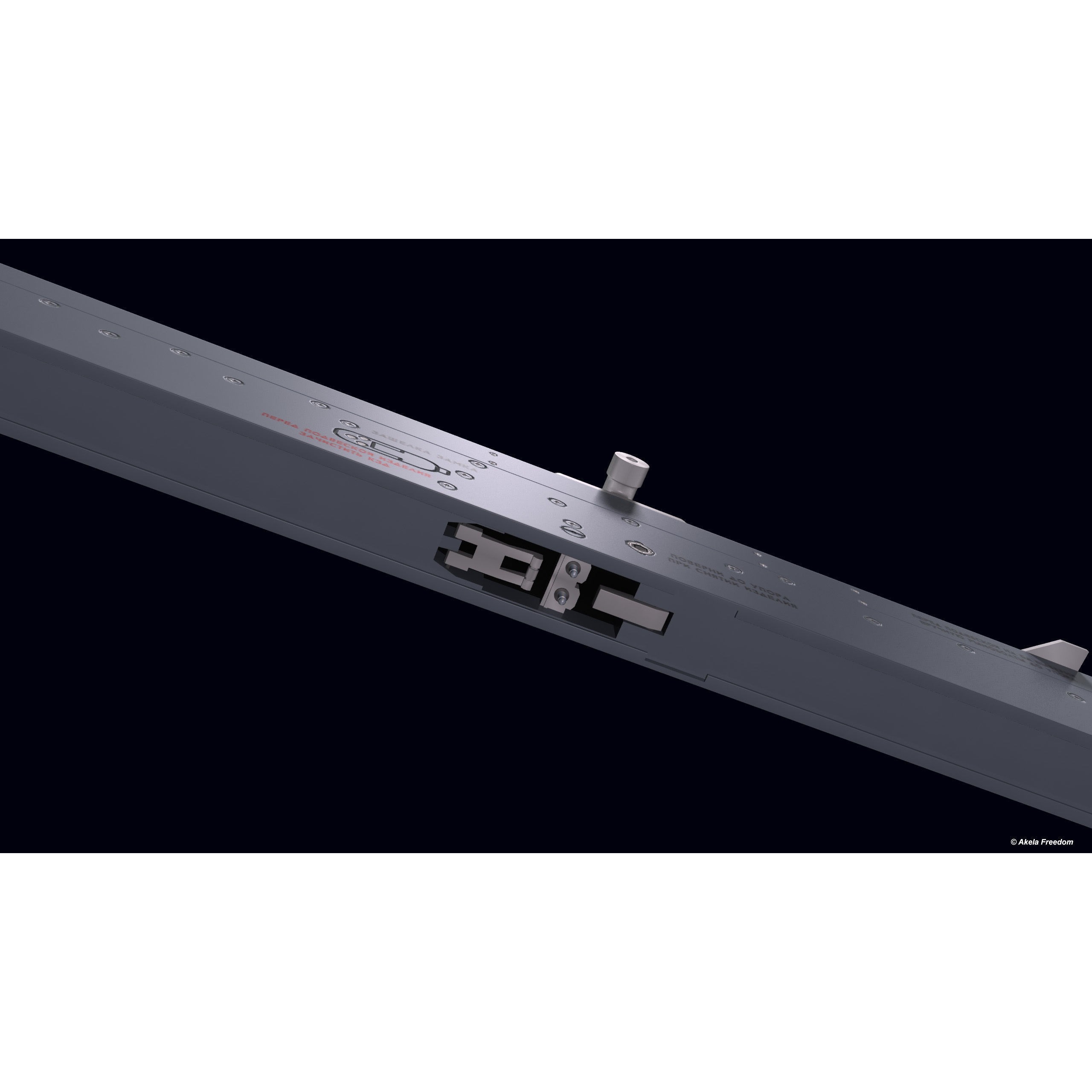 APU-60-I Launcher - High-Detail 3D Model - View 6