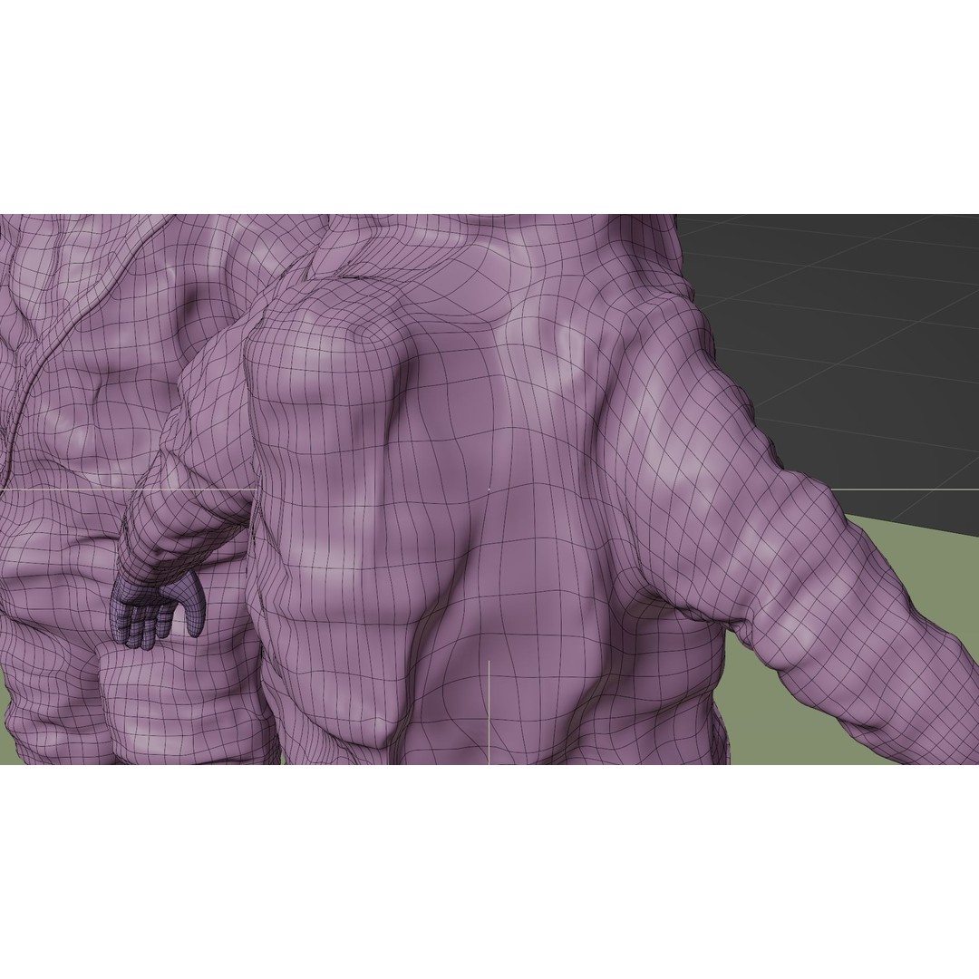 Hazmat NBC Suit 3D Model – Rigged High Poly Character, FBX, Blender - View 38