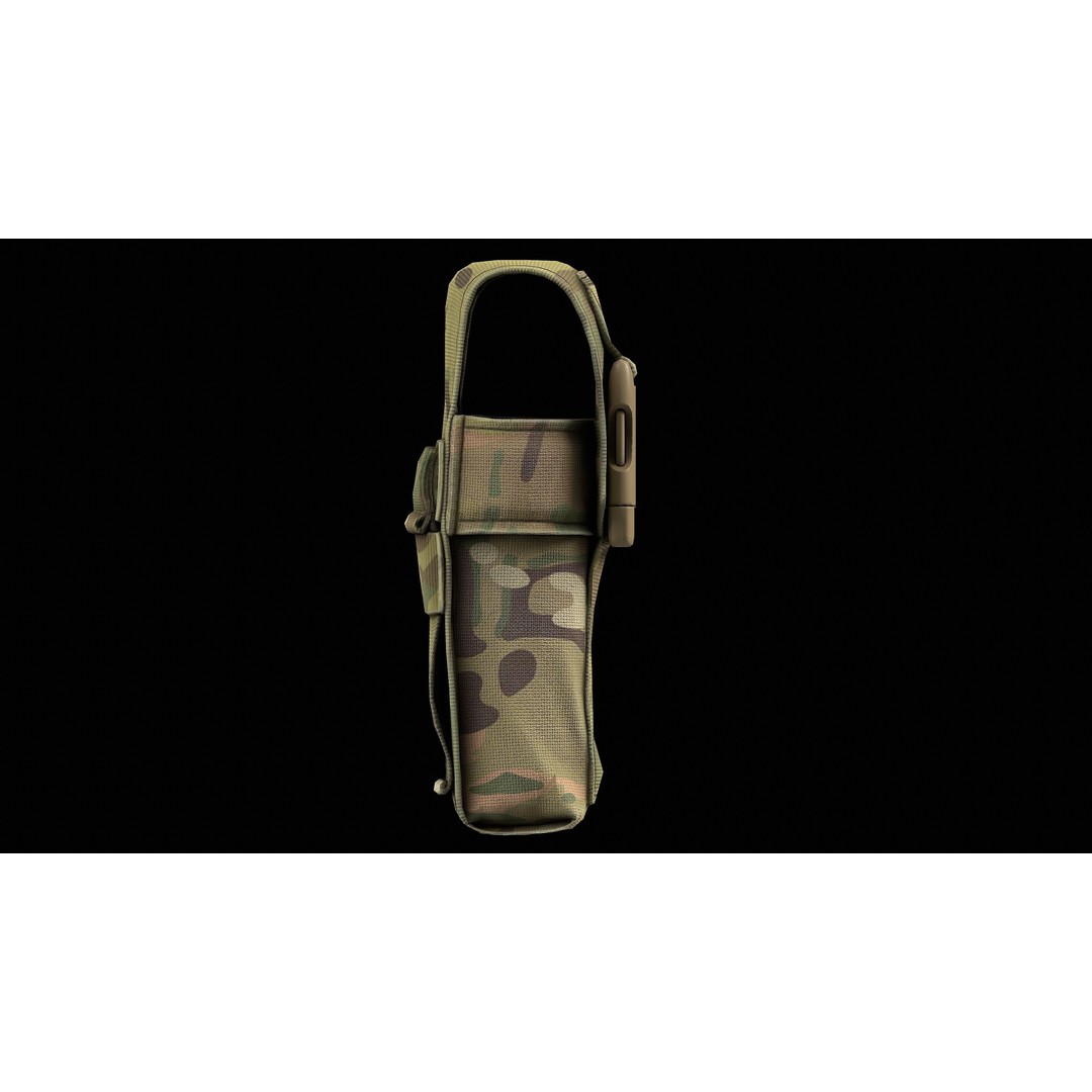 BLACKHAWK STRIKE Flashbang Pouch 3D Model – Low Poly Game Asset, FBX - View 7