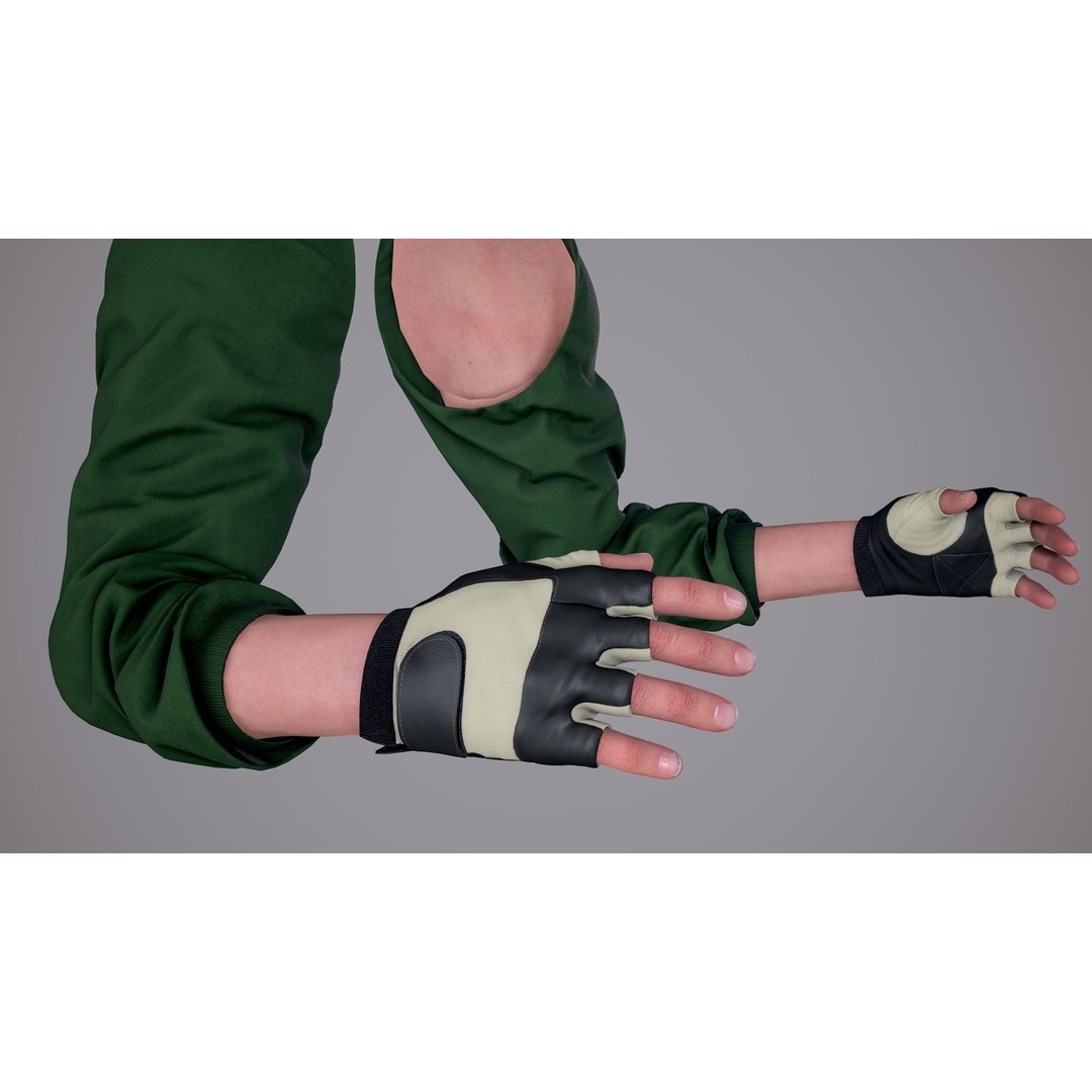 Realistic FPS Arms 3D Model – Low Poly Rigged Asset for Unreal Engine - View 25