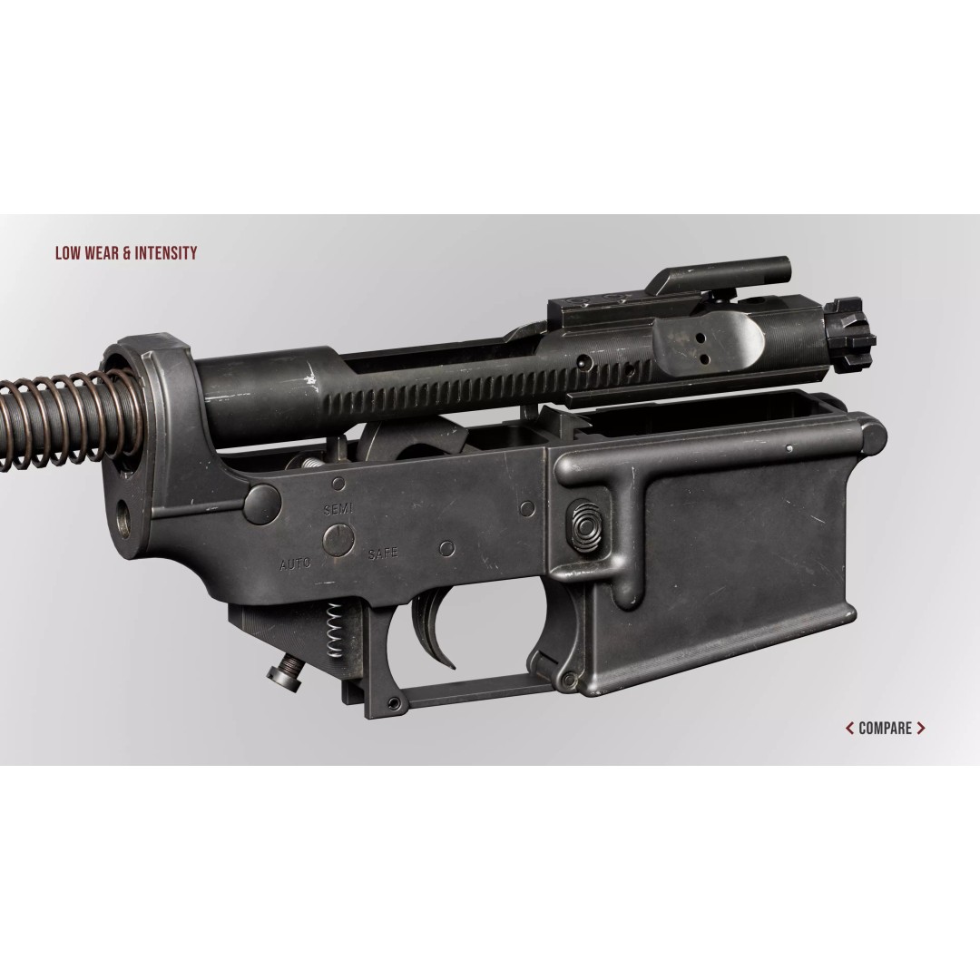AR15 M4A1 3D Model – Low-Poly Customizable Game Asset, FBX - View 23