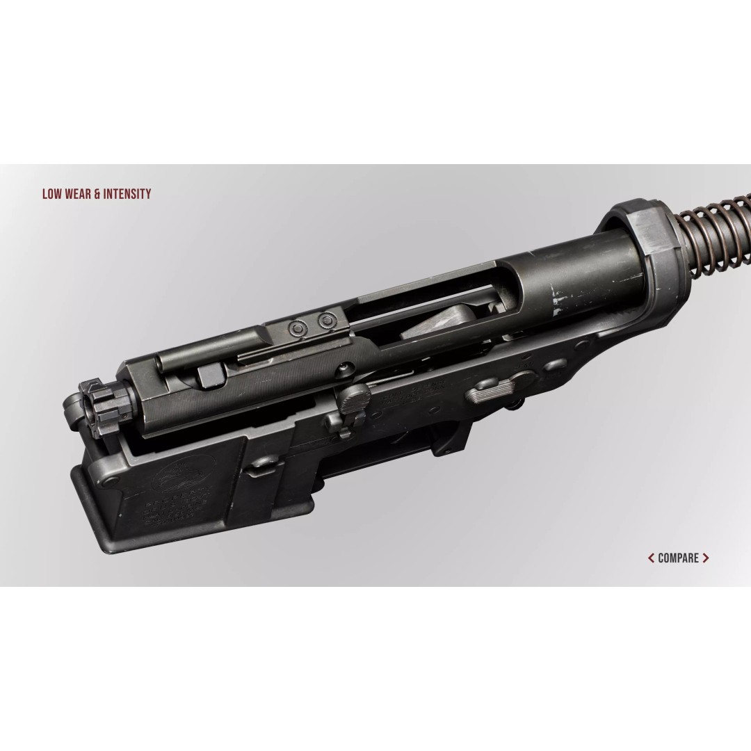 AR15 M4A1 3D Model – Low-Poly Customizable Game Asset, FBX - View 26
