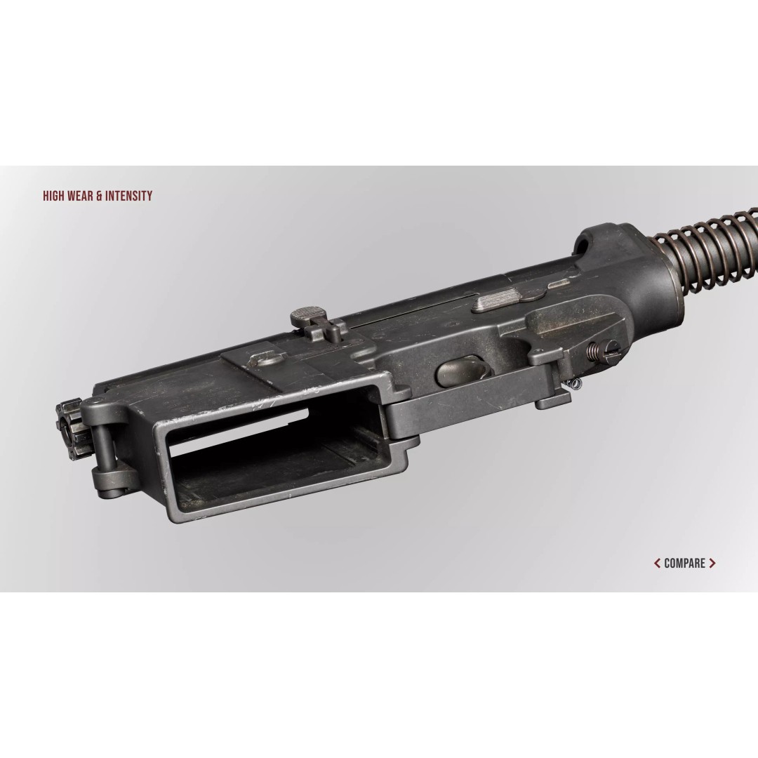AR15 M4A1 3D Model – Low-Poly Customizable Game Asset, FBX - View 31