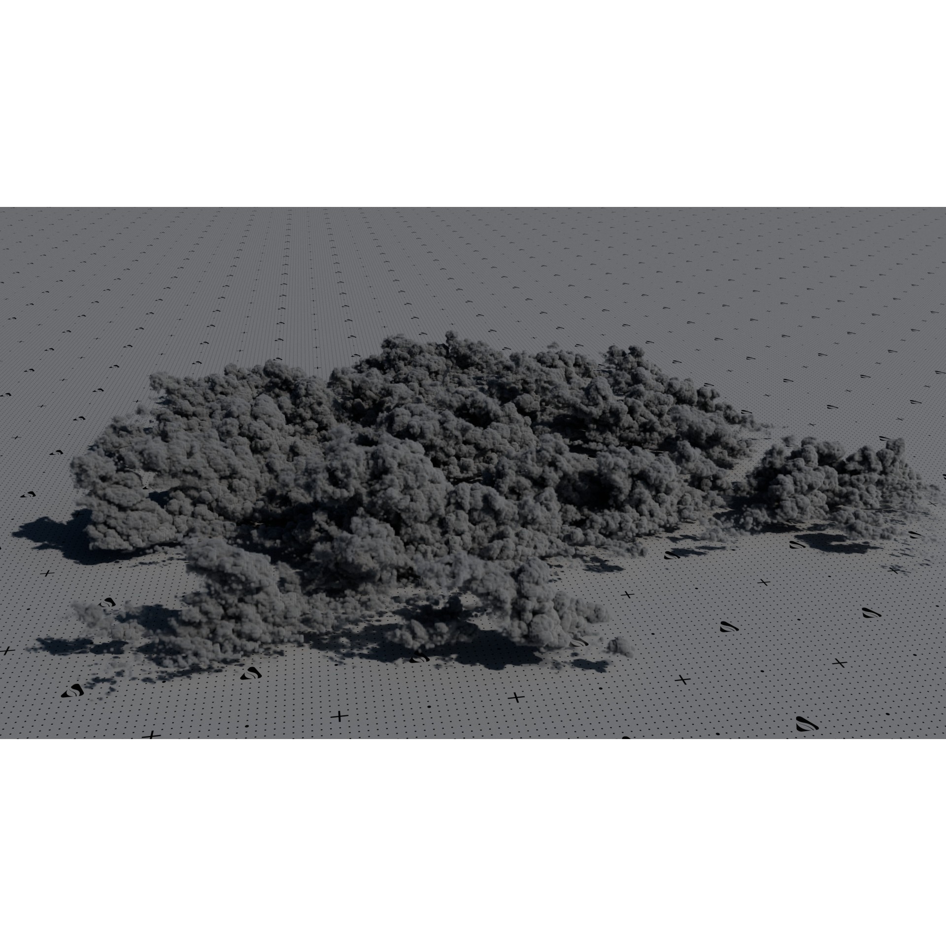 VDB Cumulonimbus Cloud Field 4 - Ultra-High Resolution 3D Model